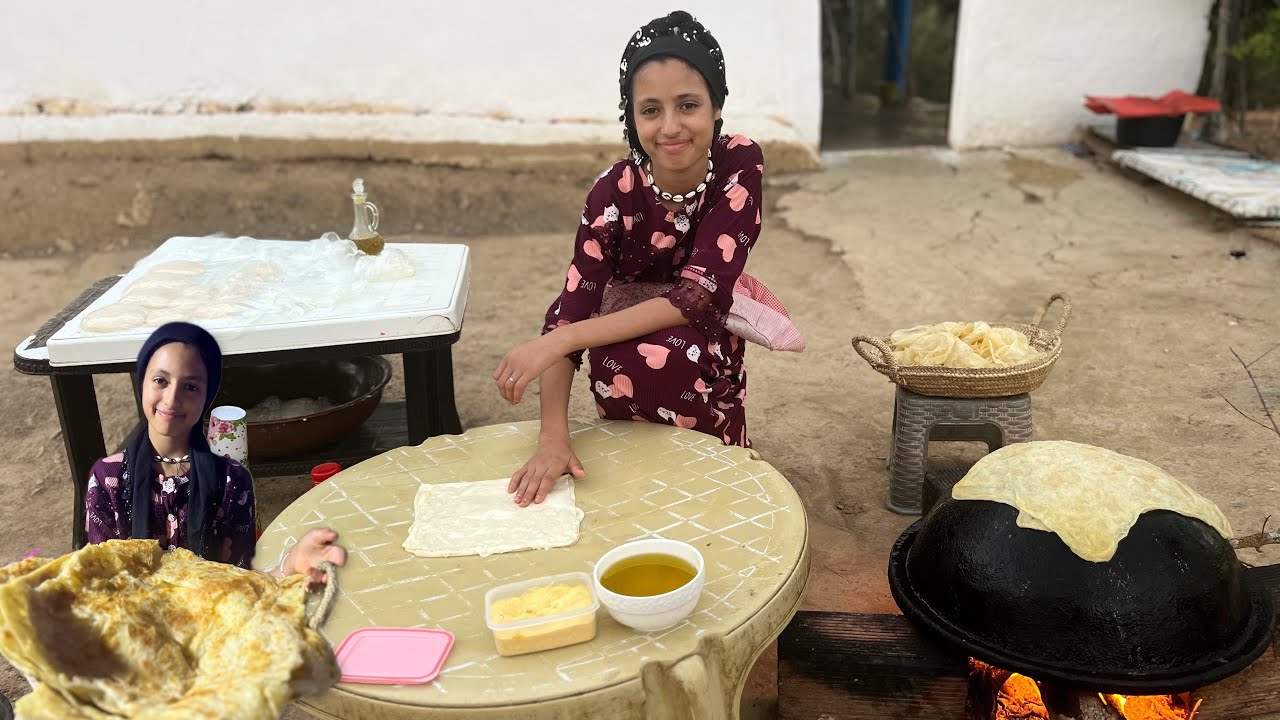 تحضيرات عاشوراء🎉😍 غنوجدو معاكم الرغايف والتريد بلديين 😋والطريقة دالتحضير بالطريقة الجبلية🥰