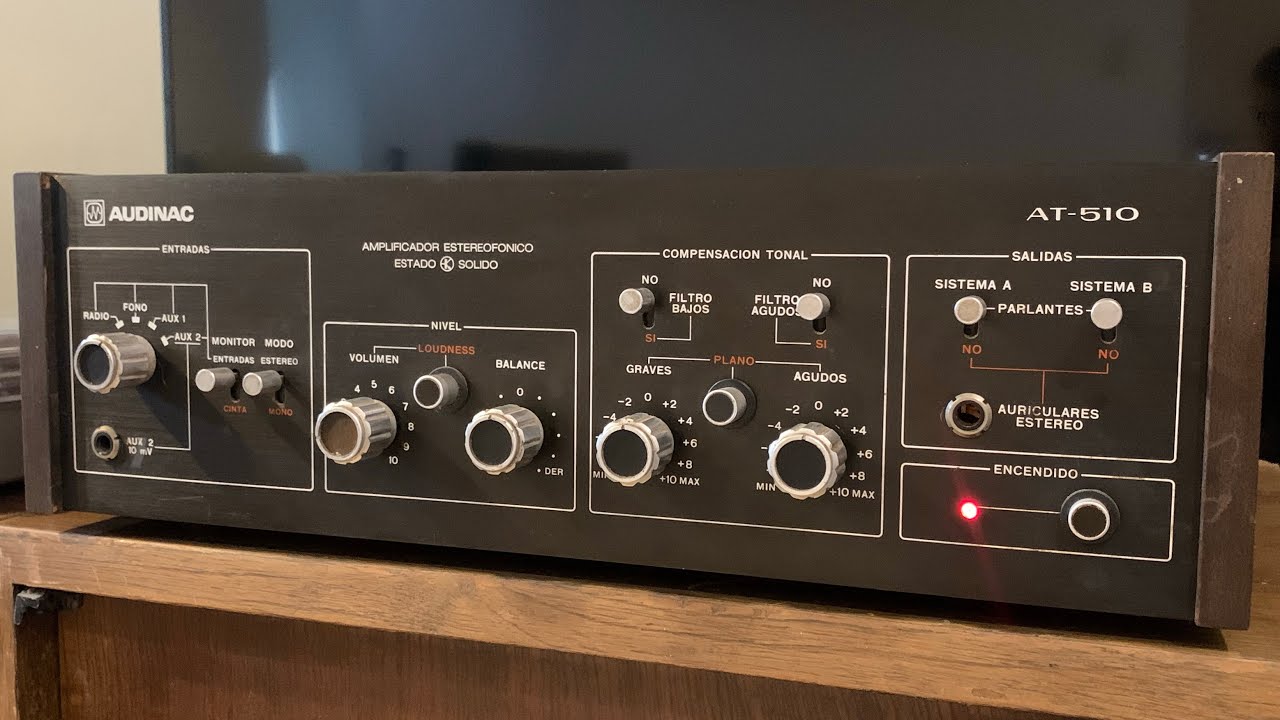 Amplificador AUDINAC AT510