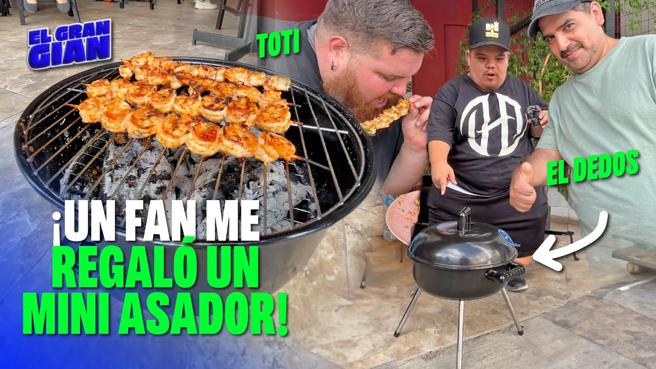 ¡ME REGALARON UN MINI ASADOR! - El Gran Gian