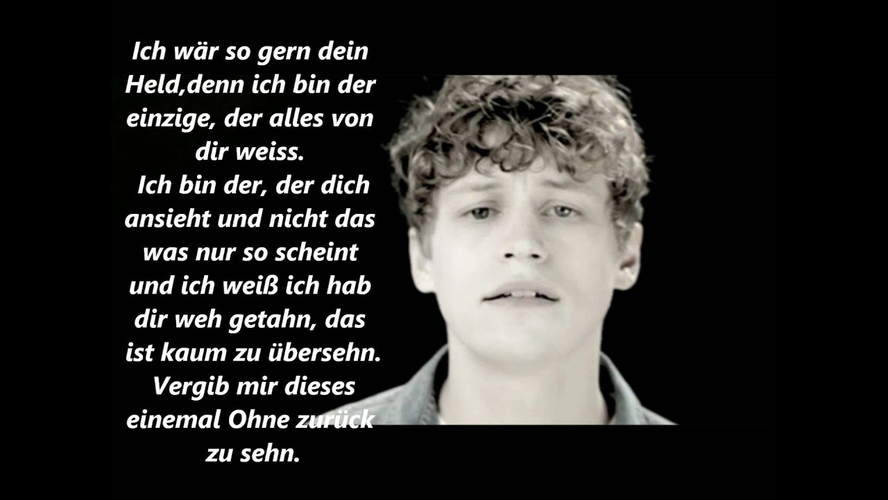 Tim Bendzko - Ohne zurück zu sehen (Lyrics)