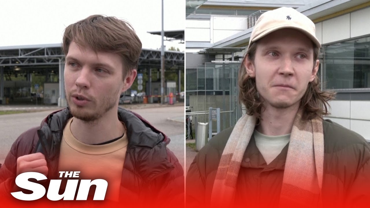 Young men describe why they've fled Russia after Putin's military mobilisation