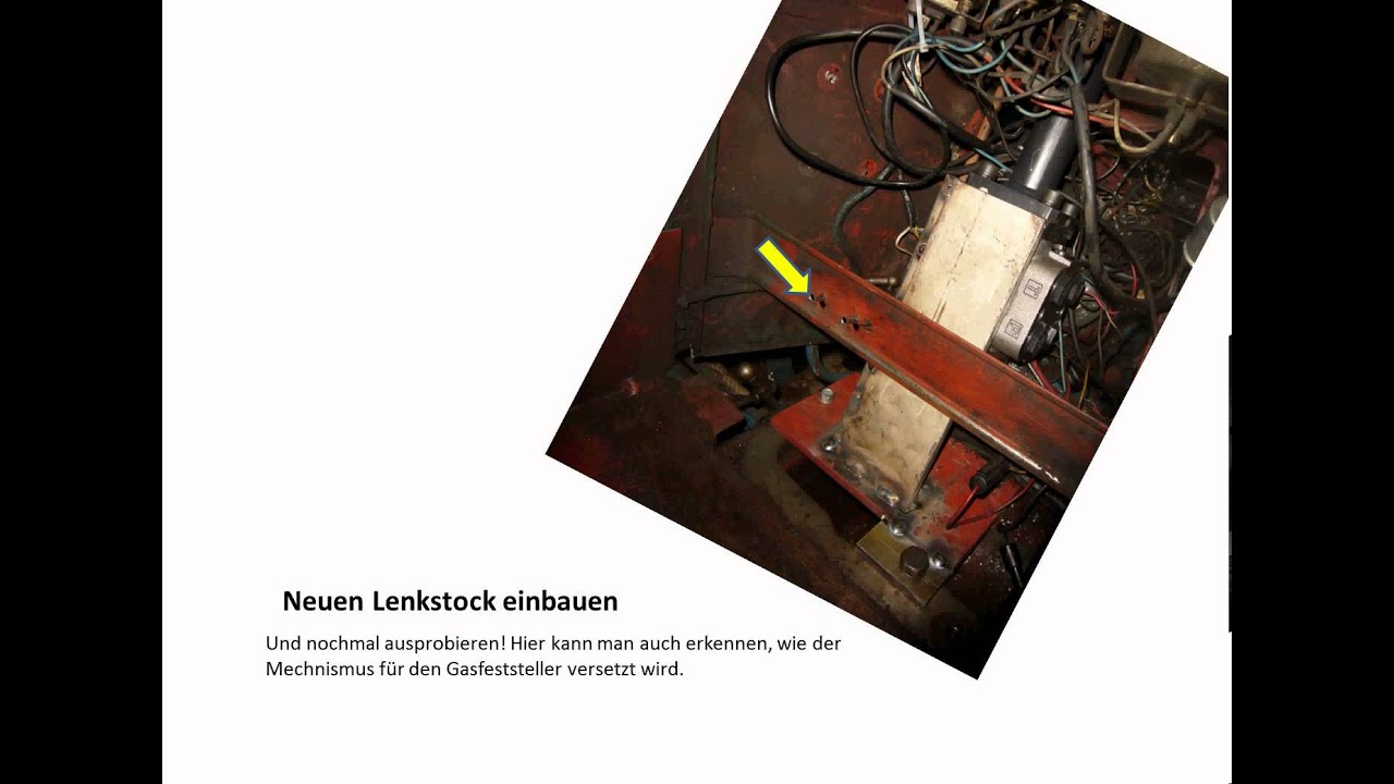 Einbaufilm hydraulische Lenkung in Hanomag Granit 500/1 S von AHS Hydro GmbH