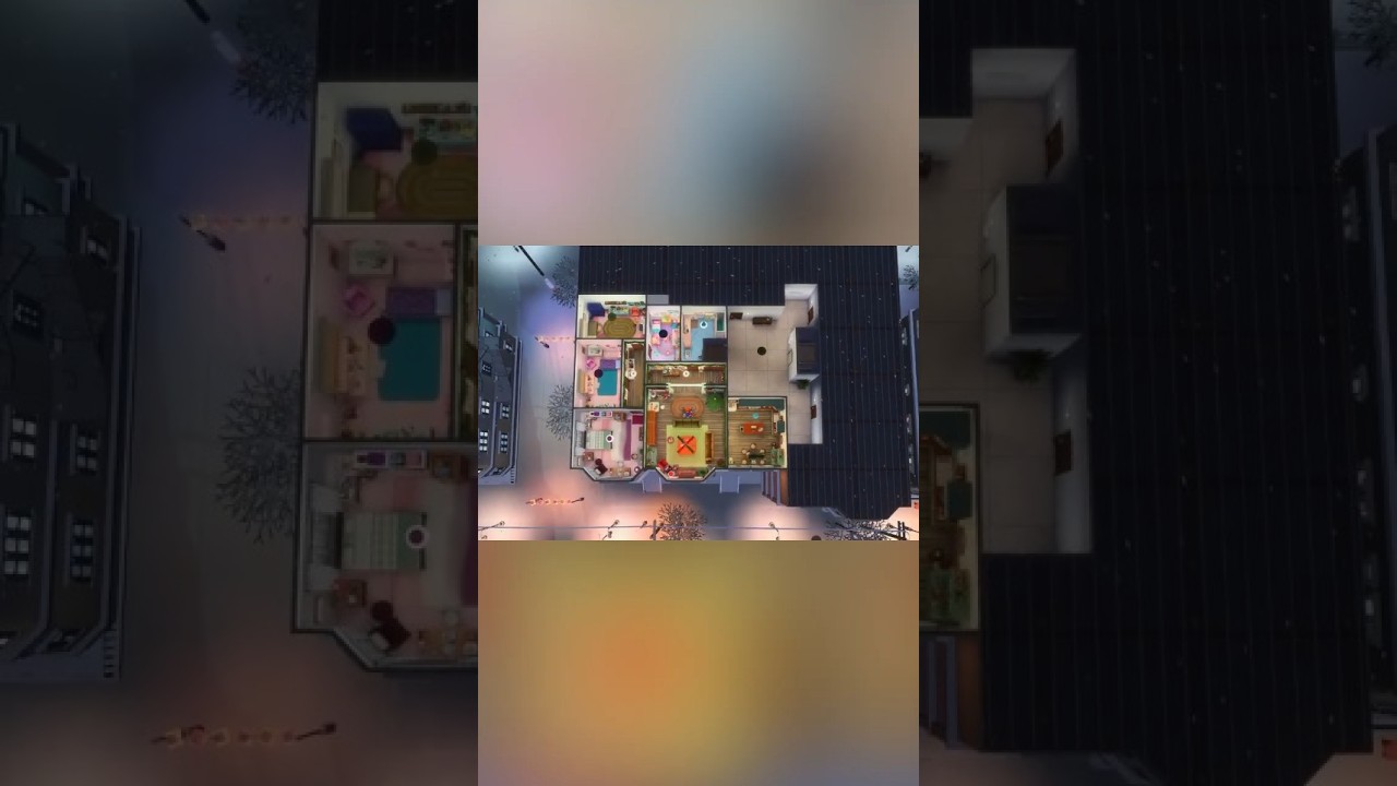 bob's burgers apartment / 20 culpepper house | the sims 4 (tour) 🍔