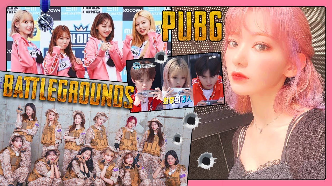 (EN SUB) IZONE -  SAKURA 🌸  PUBG Crossover 🔫  IEAC  x Variety x Chu #아이즈원  #アイズワン,