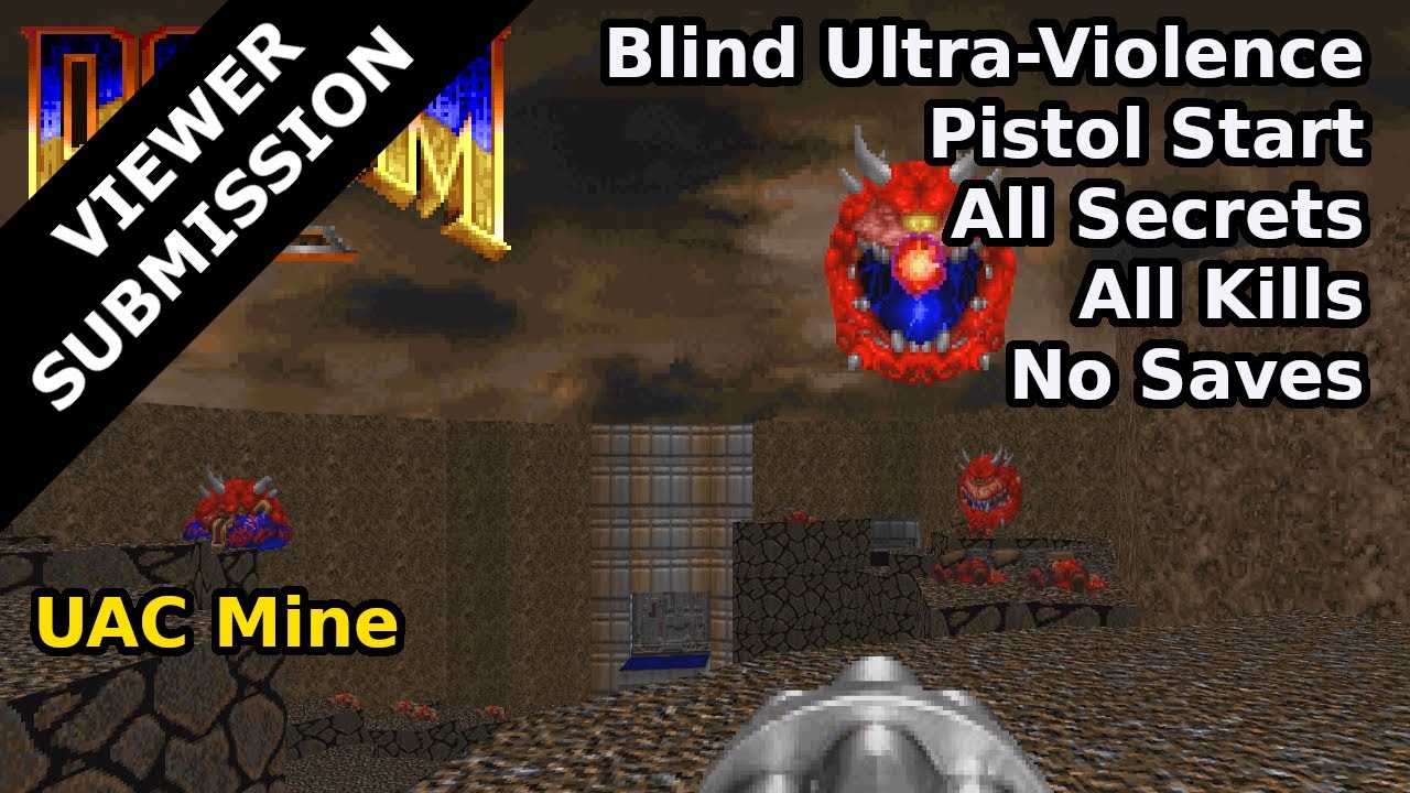 Doom II - UAC Mine (Blind Ultra-Violence 100%)