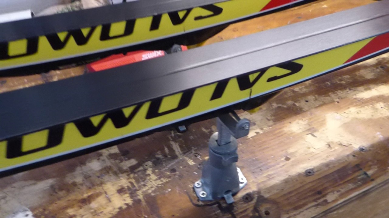 Make Your Own  Side by Side Nordic Ski Wax Bench