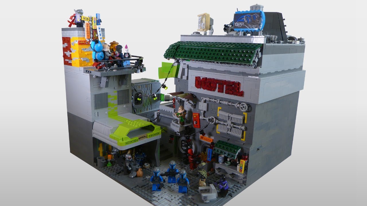 Lego CYBERPUNK 2077 MOTEL MOC