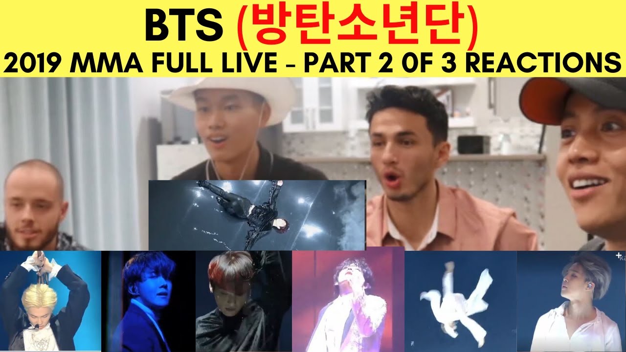 BTS | 2019 MMA FULL PERFORMANCE | PART 2 OF 3 | REACTION VIDEO BY REACTIONS UNLIMITED