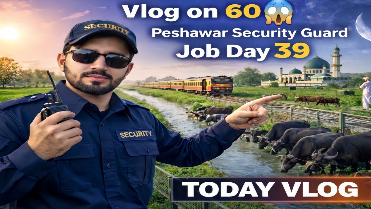 Aj Mana Jamat Ka sat Nimaz Pari 😱 | Job Day 39 😃  | Village, Train & Nature Vlog | Vlog 61