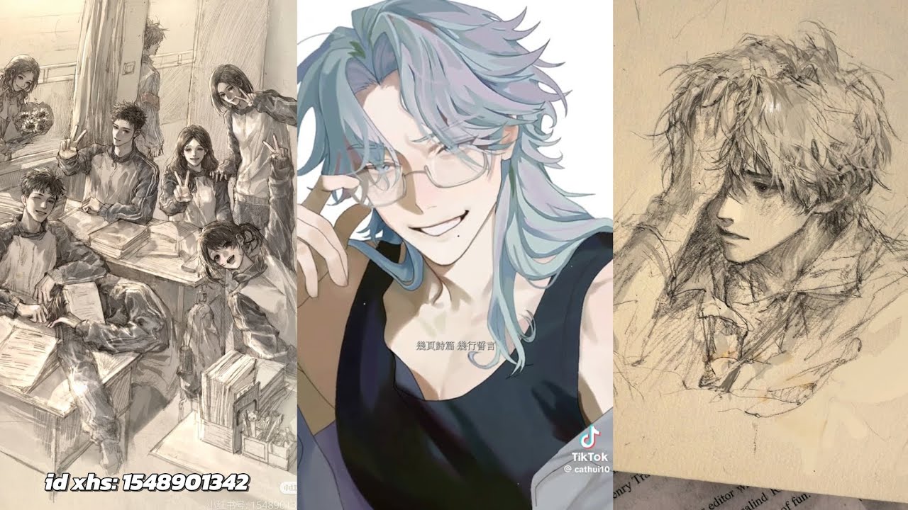 [#2] Tổng hợp tiktok tranh vẽ của các artist Việt Nam 🎨🖌#drawing #art 