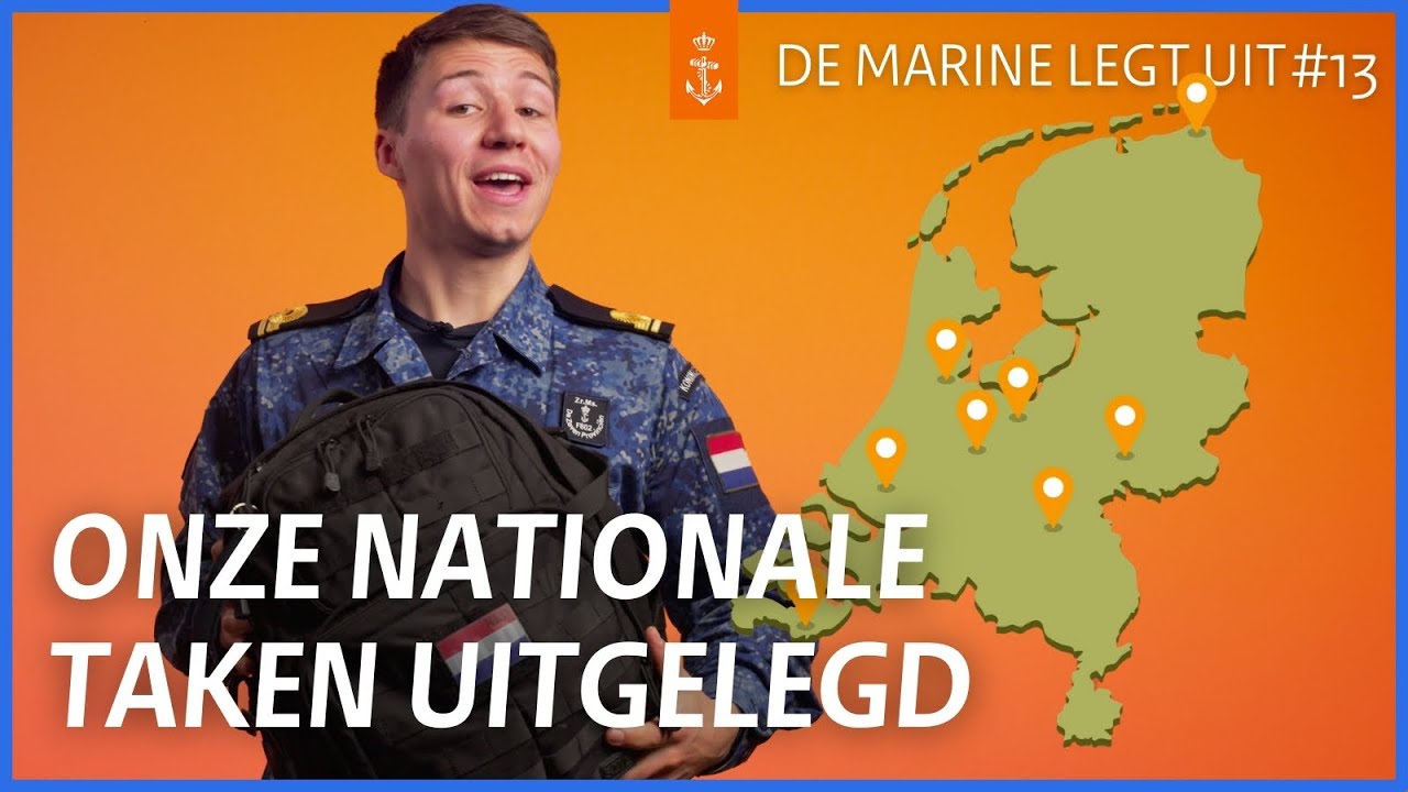 Ook ín Nederland is de marine aanwezig! | DE MARINE LEGT UIT ⚓ #13