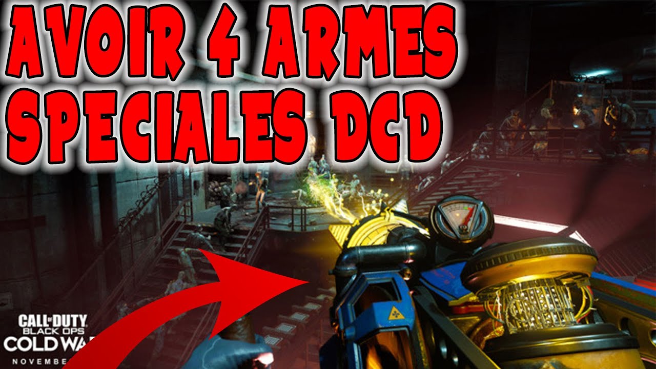 GLITCH : AVOIR LES 4 ARMES SPÉCIALES DCD SUR COLD WAR ZOMBIE  (ÉLECTRIQUE, FEU, CRYOGÉNIQUE, NOVA 5)