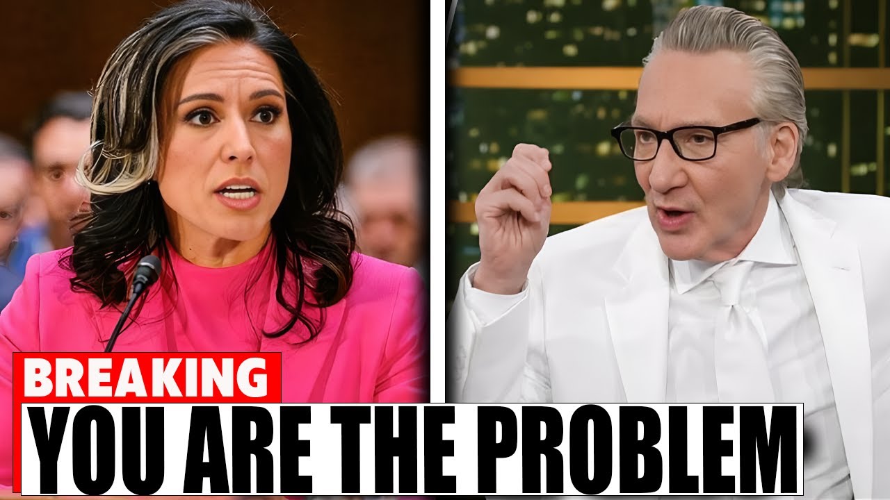 Live TV Heats Up as Tulsi Gabbard Challenges Bill Maher!