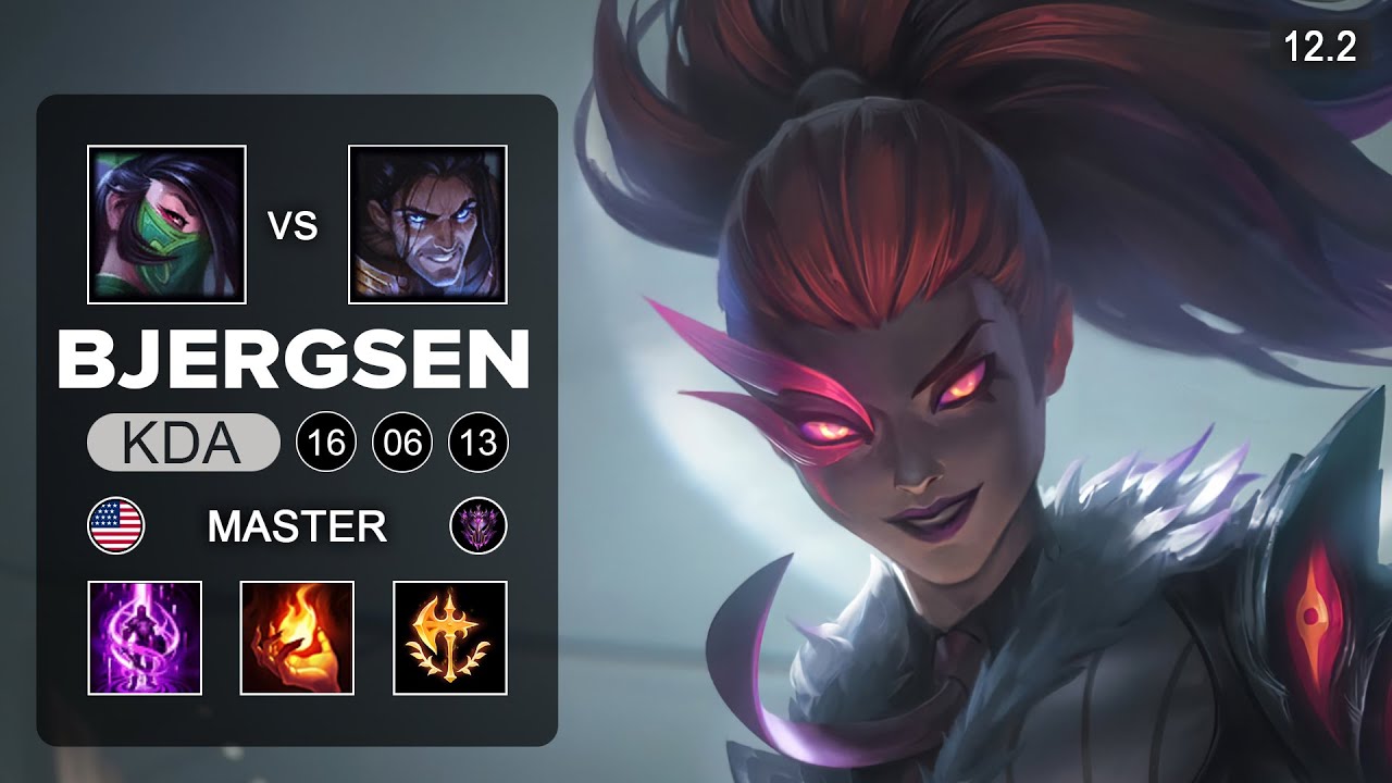Bjergsen Mid vs Sylas - NA Master - Season 12 Patch 12.2