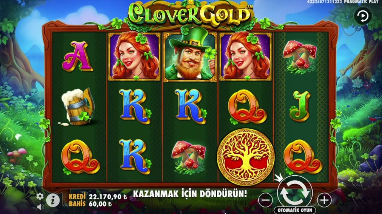SLOT OYUNLAR TEZCAN 💰CLOVER GOLD 💰 5K  KASA NASIL KATLANIR 💪 