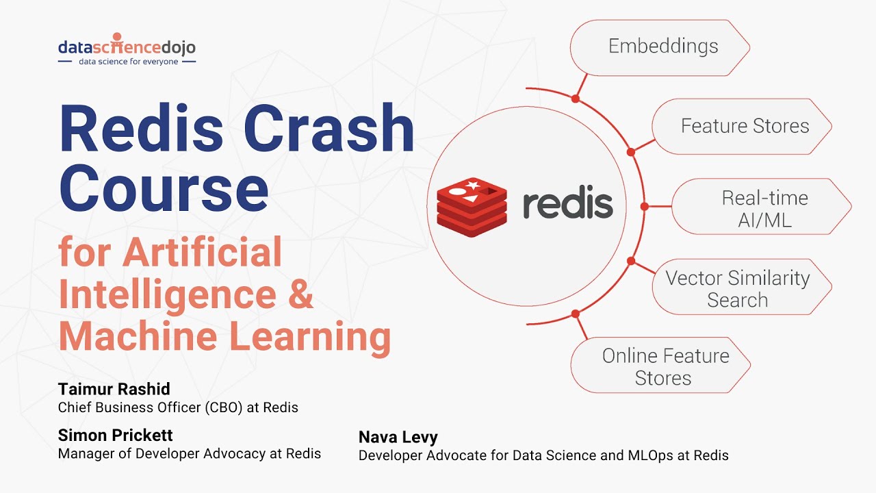 Redis Crash Course for Artificial Intelligence & Machine Learning | Community Webinar