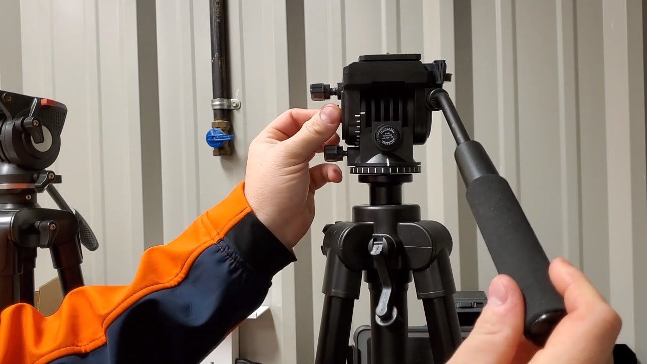 Kamisafe KINGJOY VT-1500 Heavy Duty Tripod with Fluidhead - INITIAL THOUGHTS