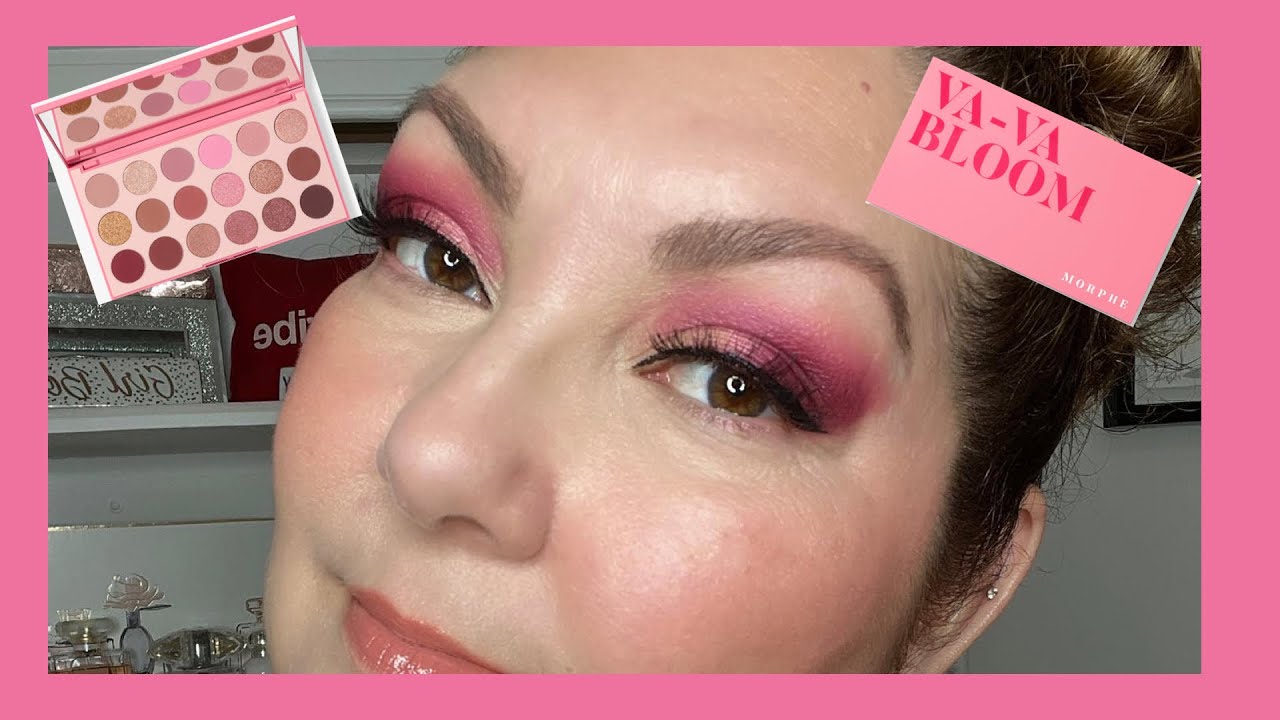 GRWM Using my Va Va Bloom Eyeshadow Palette by Morphe