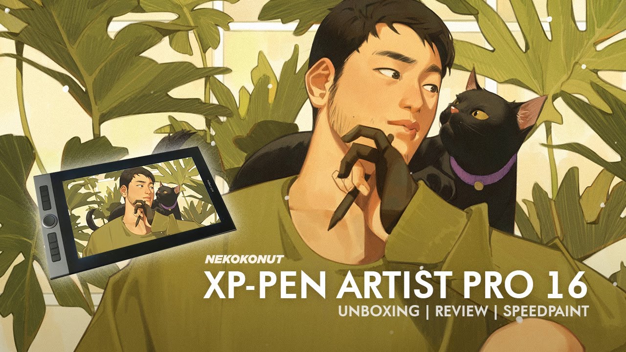 XP-PEN Artist Pro 16 | Review and Digital Painting Timelapse