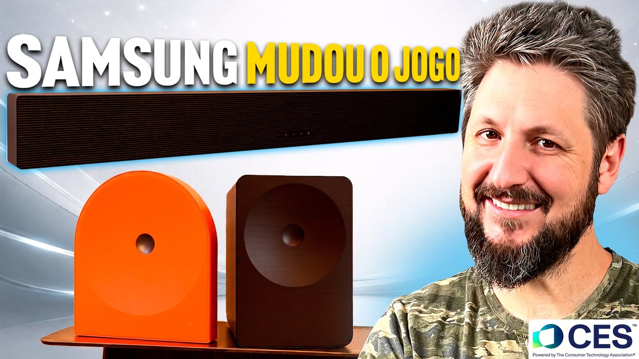 ADEUS SUBWOOFER?! Conheça a Soundbar Samsung QS930H e a Linha Music Studio