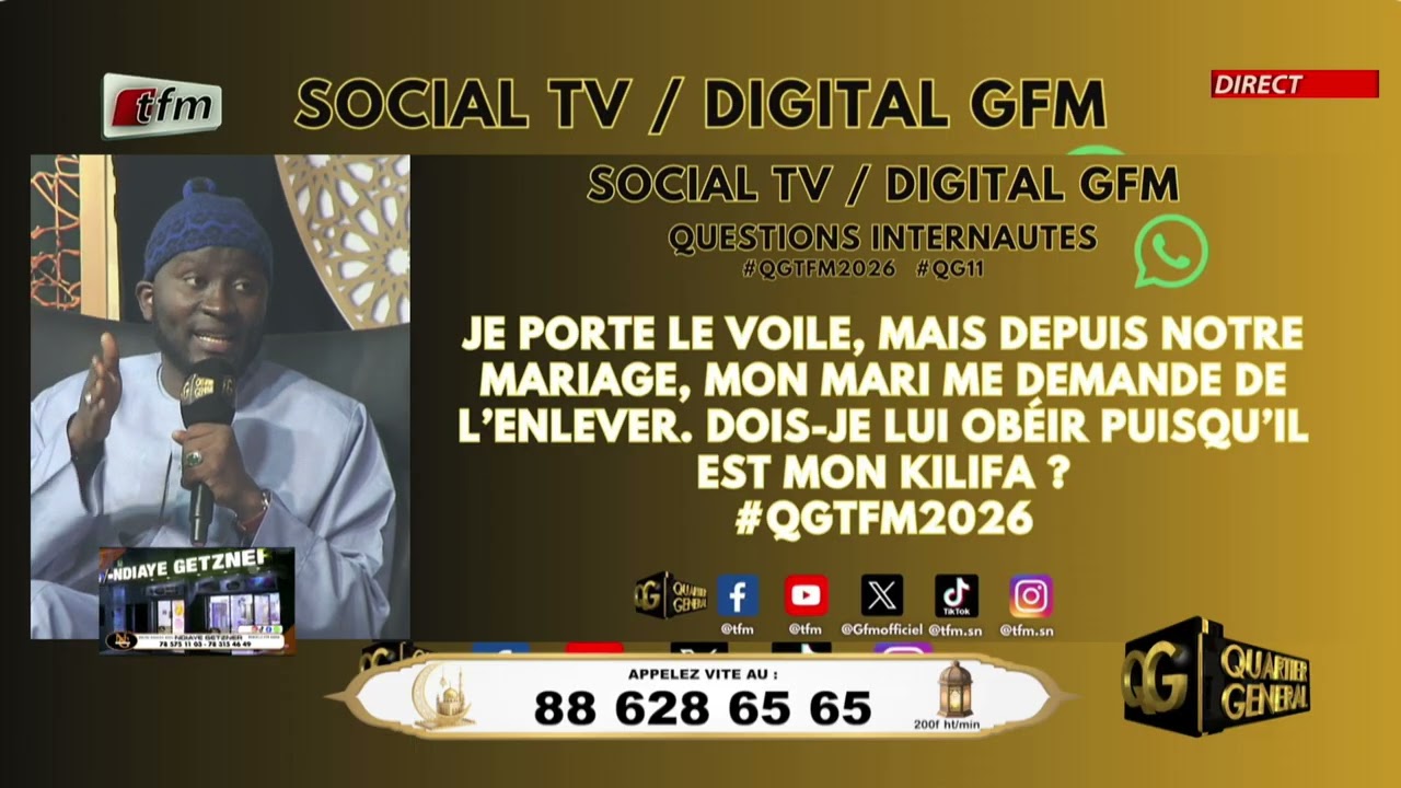 QG11 | QG 11| 18 : Questions/Réponses avec Oustaz Modou FALL et Elhadji Cheikhou GUEYE (Sanekh)