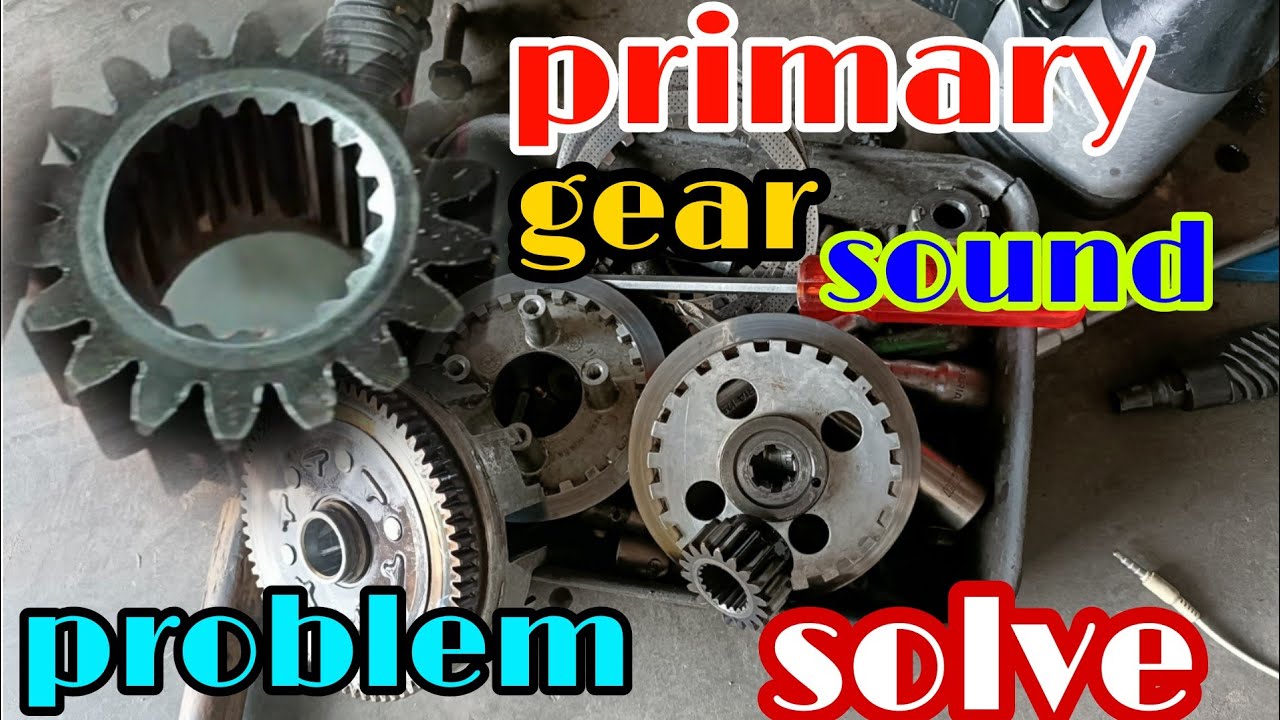 how to set primary gear sound/primary gear ki awaz setting kese kare/#asbike /#herobike