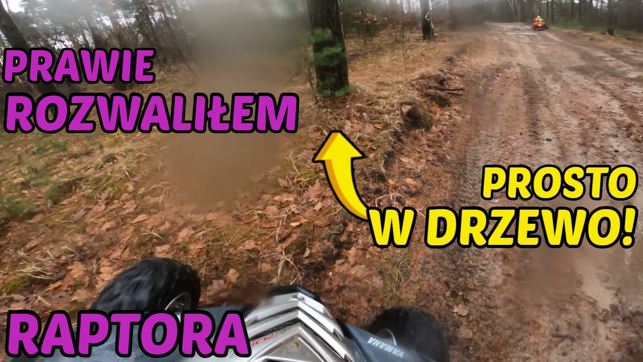 Prawie ROZWALIŁEM raptora! - 700cc na pierwszego quada? Pierwszy raz na QUADZIE