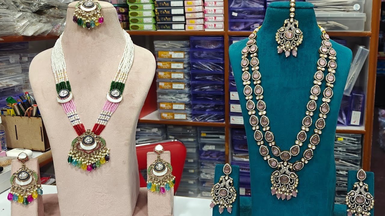 #Chickpet Bangalore Rs.90 /- Victorian jewellery & Kundana Jewellery Premium Quality Wholesale shop