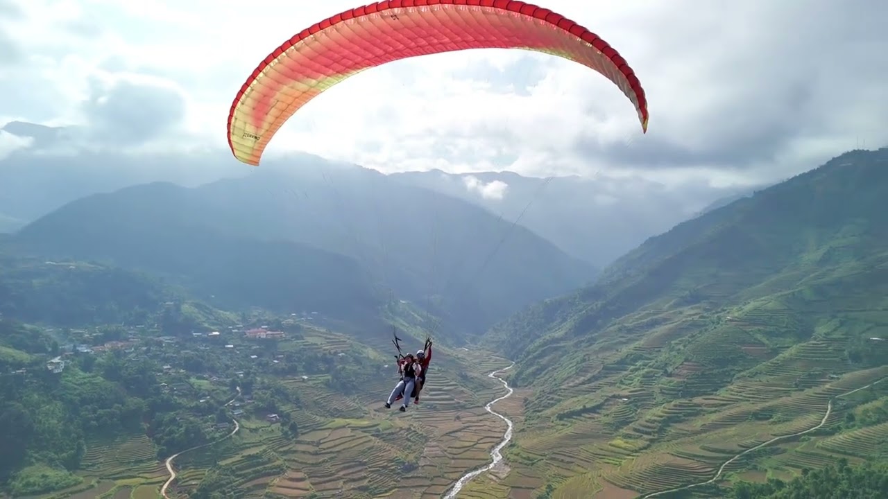 Dù lượn - Mù Cang Chải