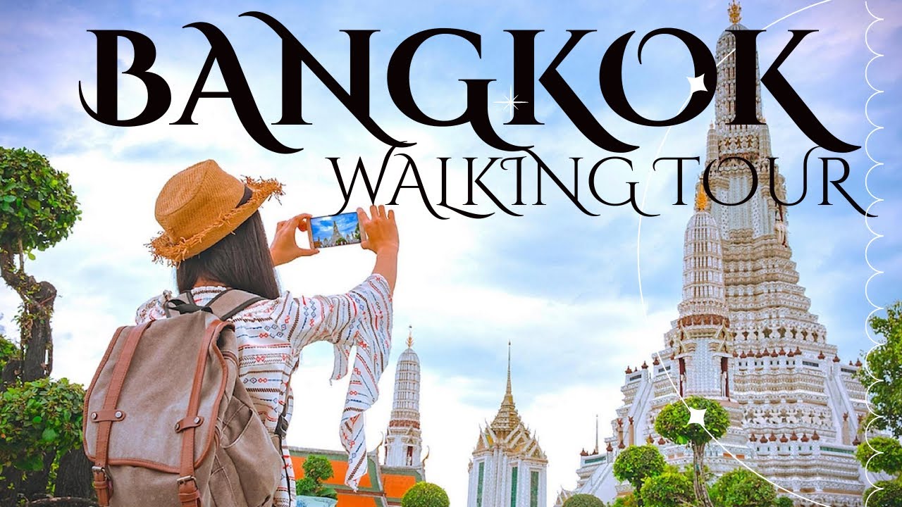 Walk Tour of the narrow streets in BANGKOK Thailand 🇹🇭 4K City Guide Walking Tour