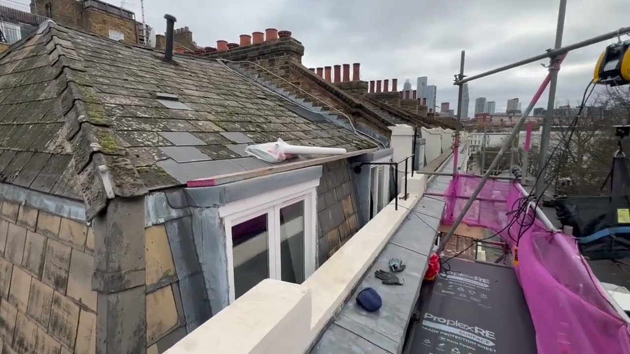Pimlico Roof Before & After by N.H.R.B.S.