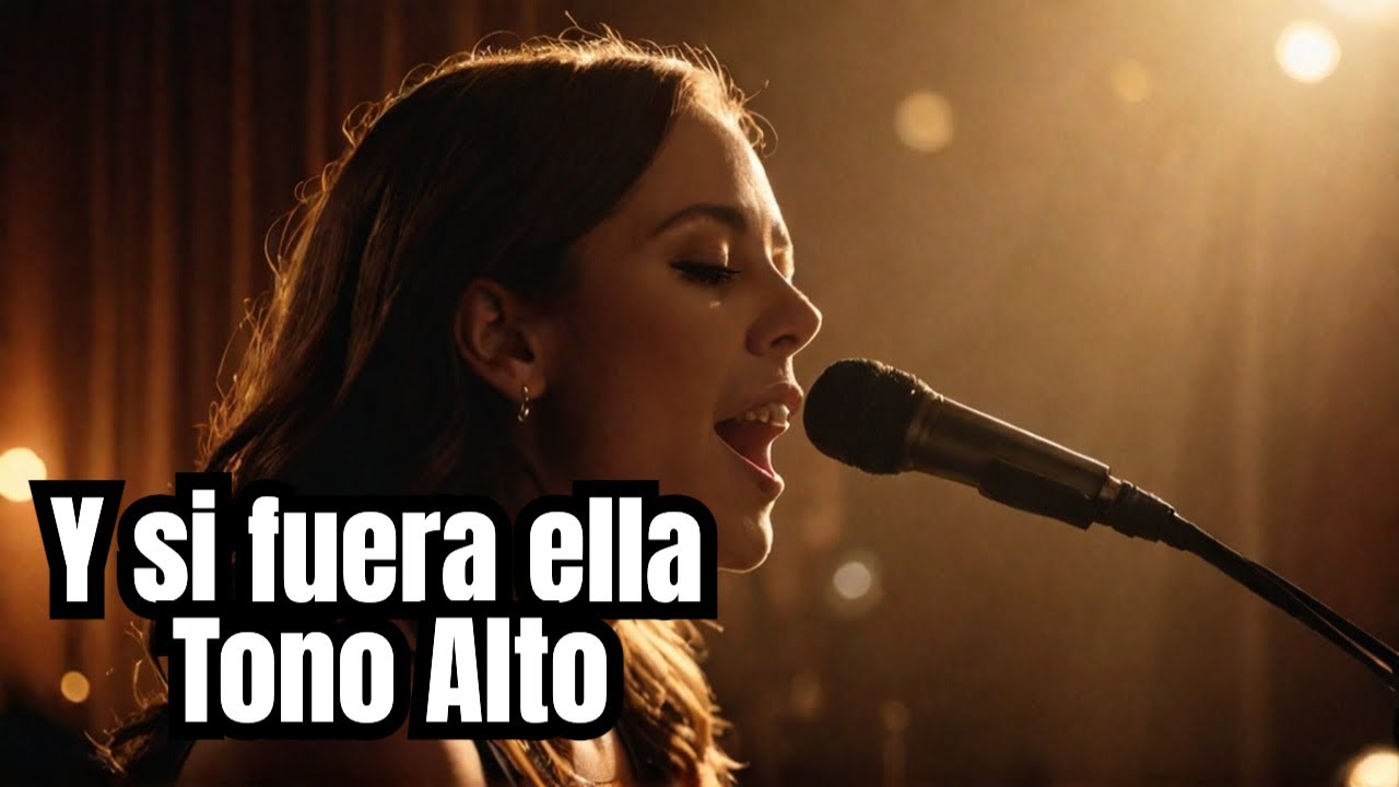 Y si fuera ella - Karaoke con piano (Tono Alto) +3tonos