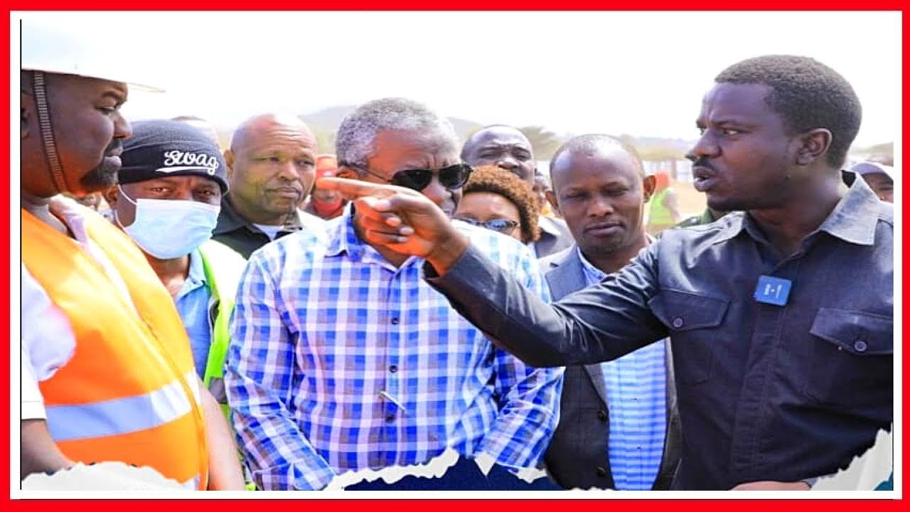 WAZIRI BASHUNGWA AMUWASHIA MOTO MKANDARASI ALIYEMCHEFUA - 