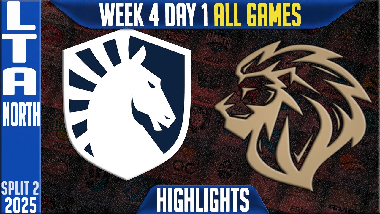 TL vs LYON Highlights ALL GAMES | LCS W4D1 Split 2 2025 LTA North | Team Liquid vs LYON