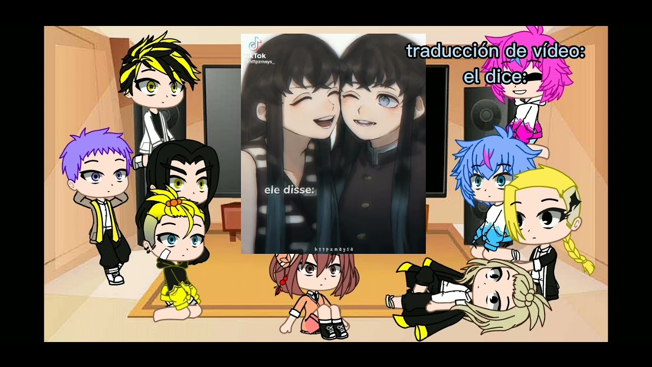 tokyo revengers react to takemichi as muichiro tokito
