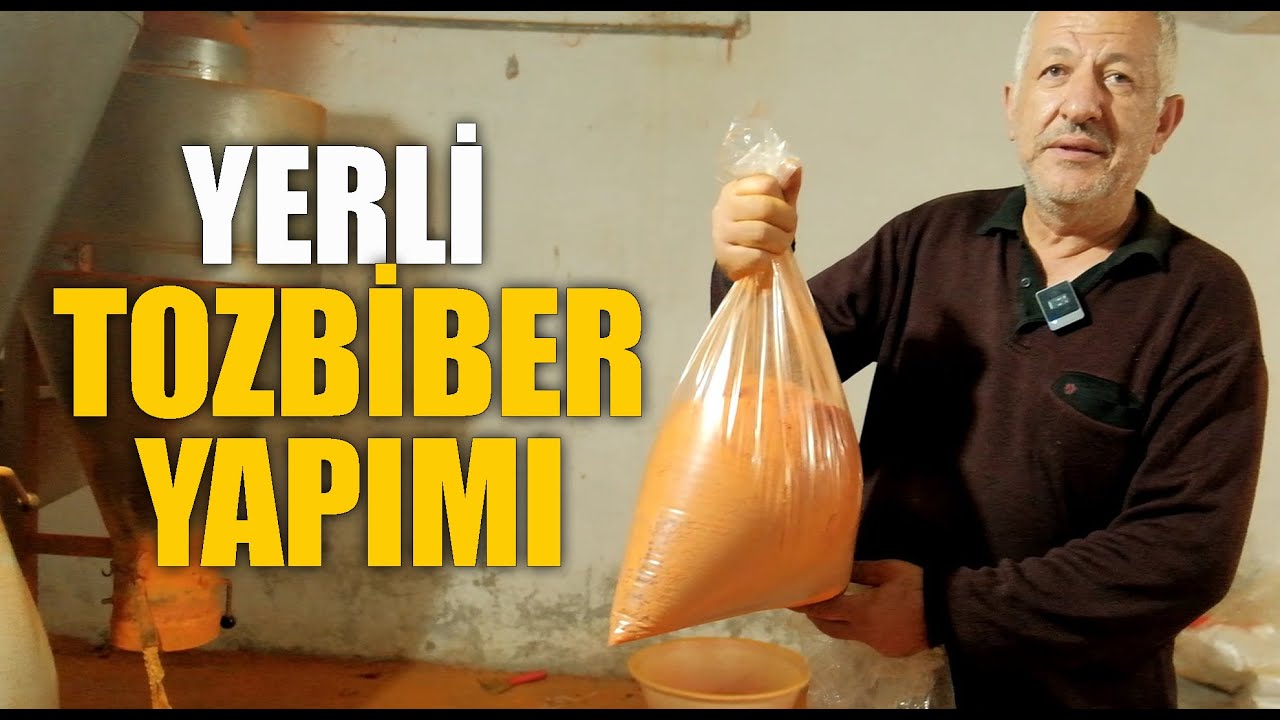 Yerli Toz Biber Nasıl Yapılır?(Pastırma, Sucuk ve Çemen İçin)