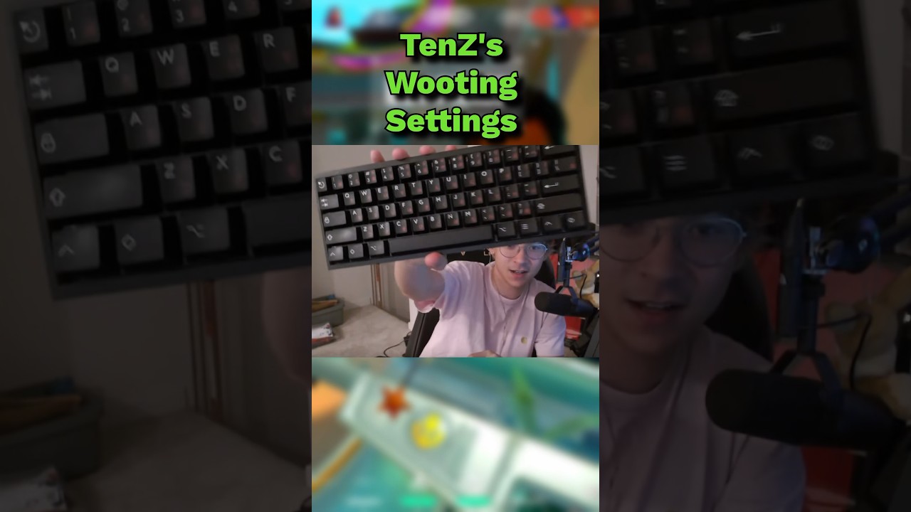 TenZ Finally Showed His Wooting Settings