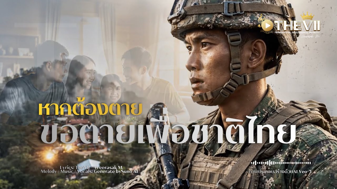 TheVII - หากต้องตาย…ขอตายเพื่อชาติไทย | ทหารไทย | แผ่นดินเกิด | ไทยนี้รักสงบแต่ถึงรบไม่ขลาด