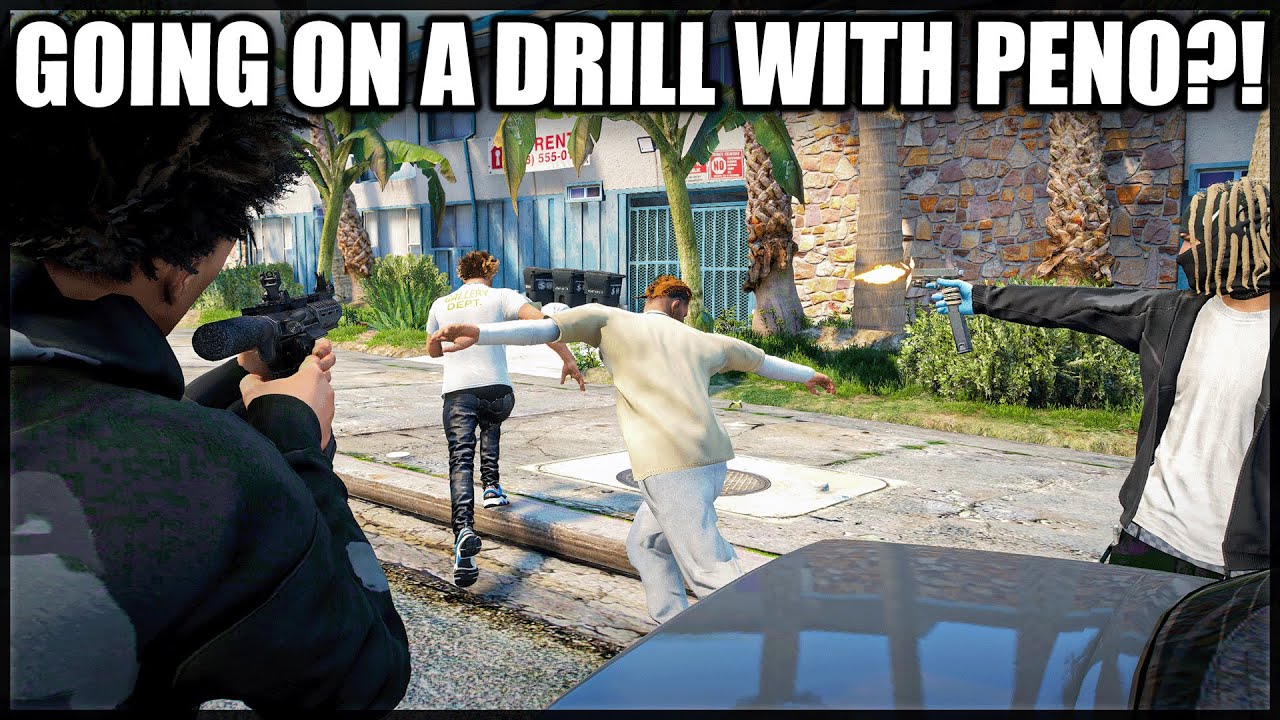 Going On A Drill With Peno?! | GTA RP | GrizzleyWorld Chiraq