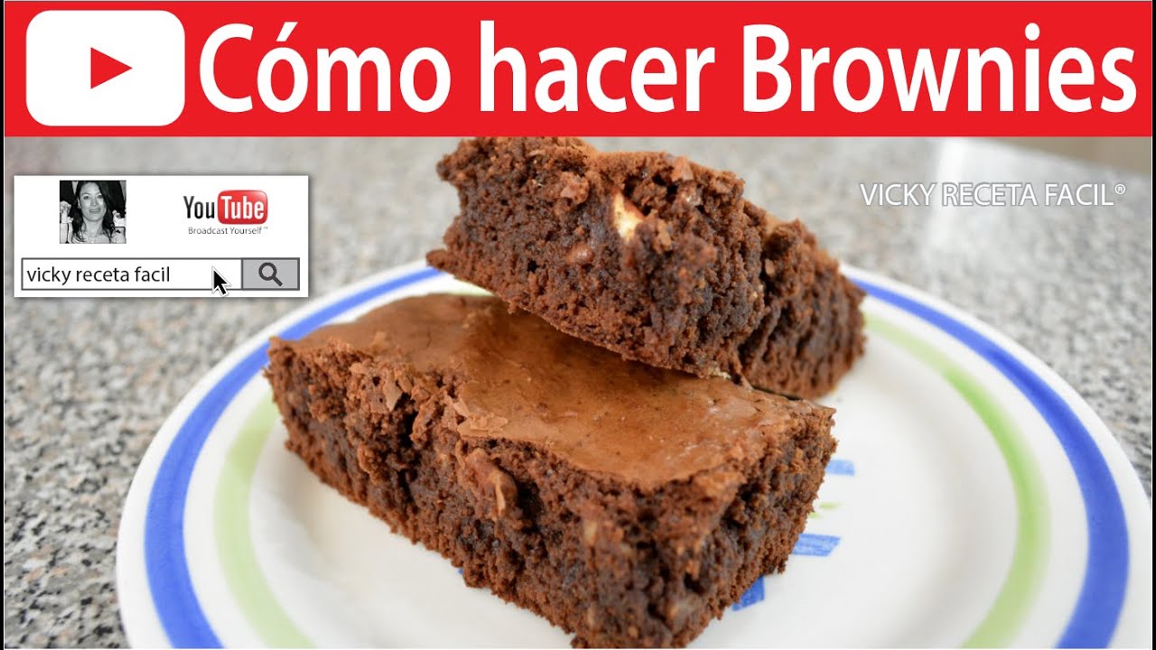 BROWNIES | Vicky Receta Facil