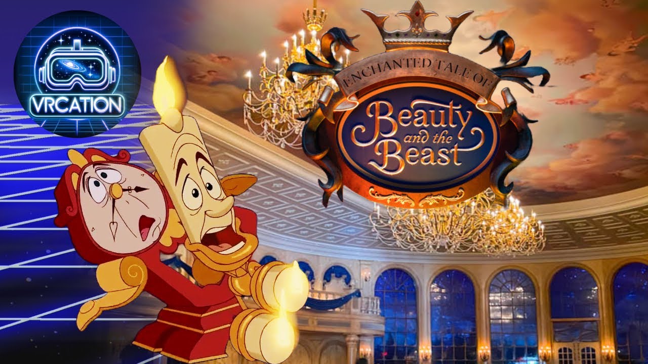 Peek inside Belle's Castle at Magic Kingdom in VR 3D & Binaural Audio