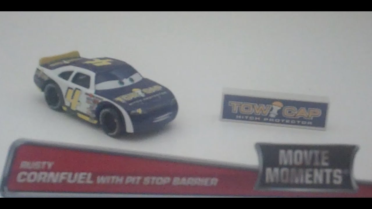 Mattel Disney/Pixar Cars Rusty Cornfuel w/ Pit Stop Barrier Review