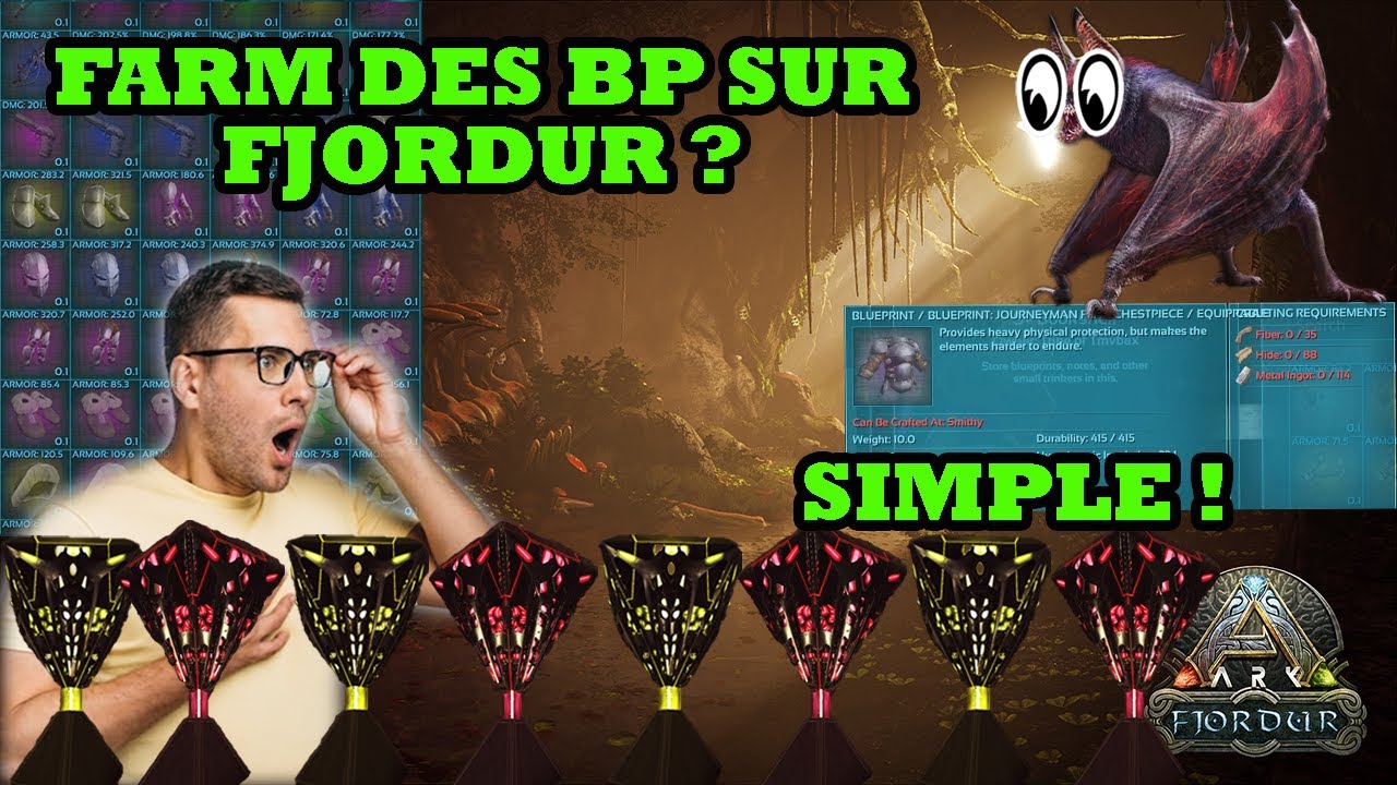 COMMENT FARM UNE TONNE DE BP SUR FJORDUR ? ARK FR PVP TUTO
