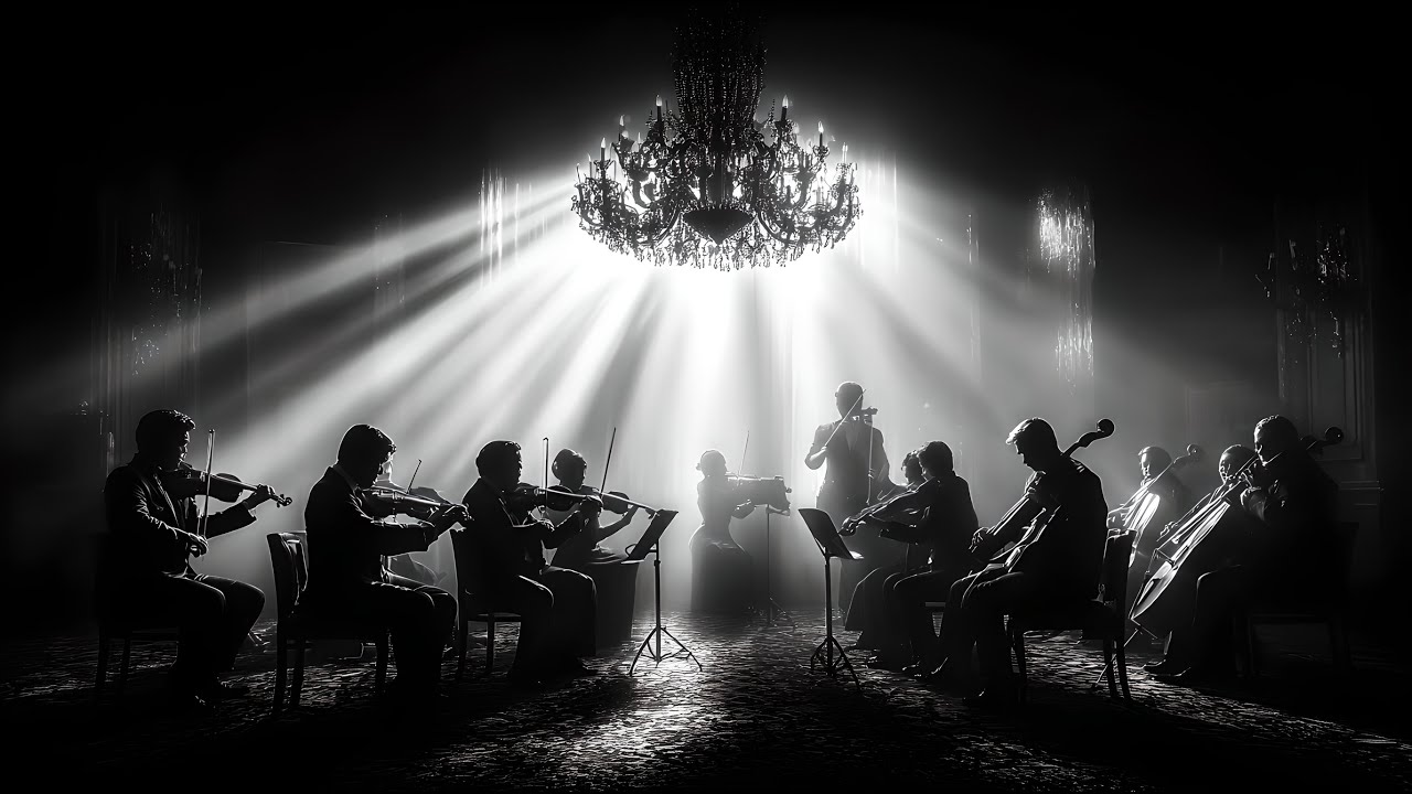 String Quartet | Dramatic Silhouette & Orchestral Essence