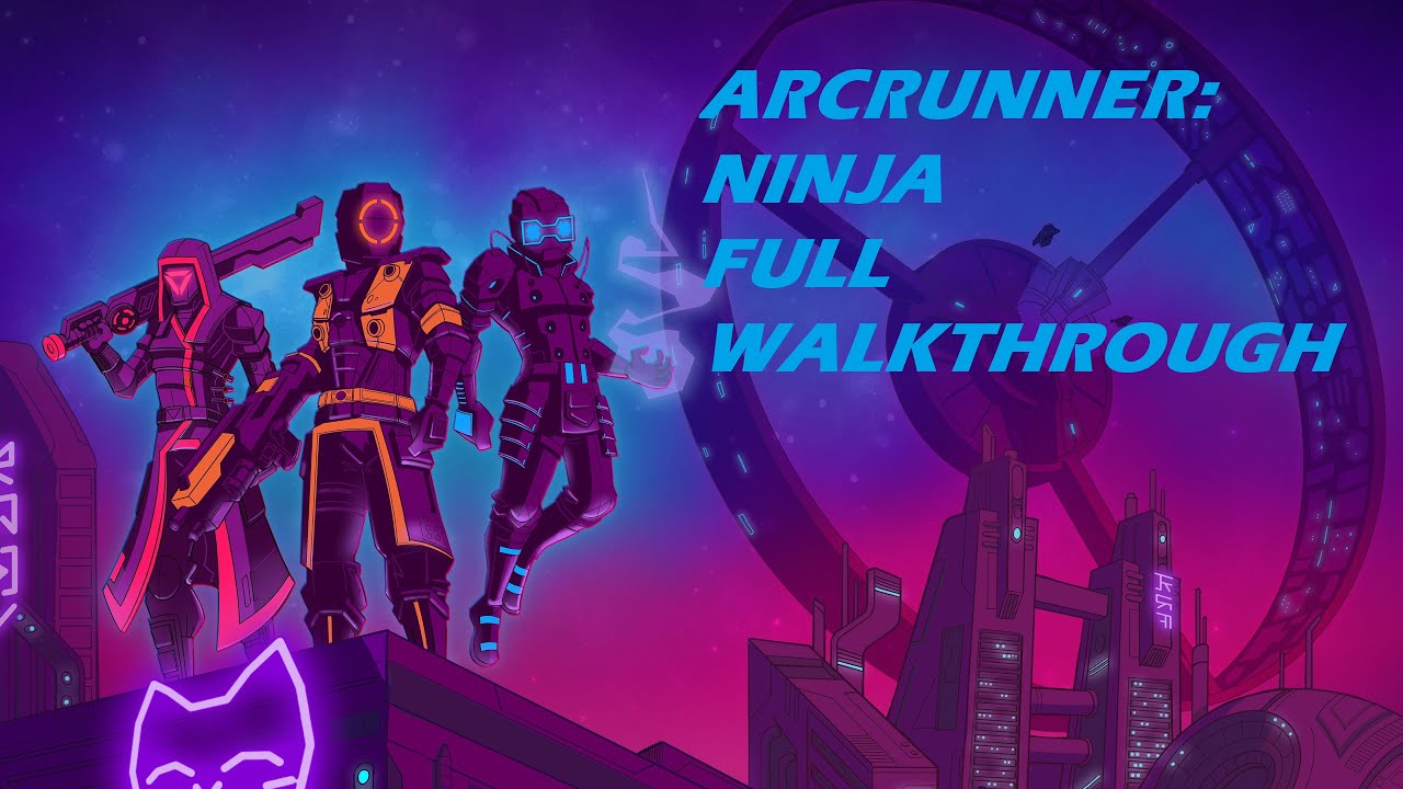 ArcRunner: Ninja Full Walkthrough. Hell difficulty