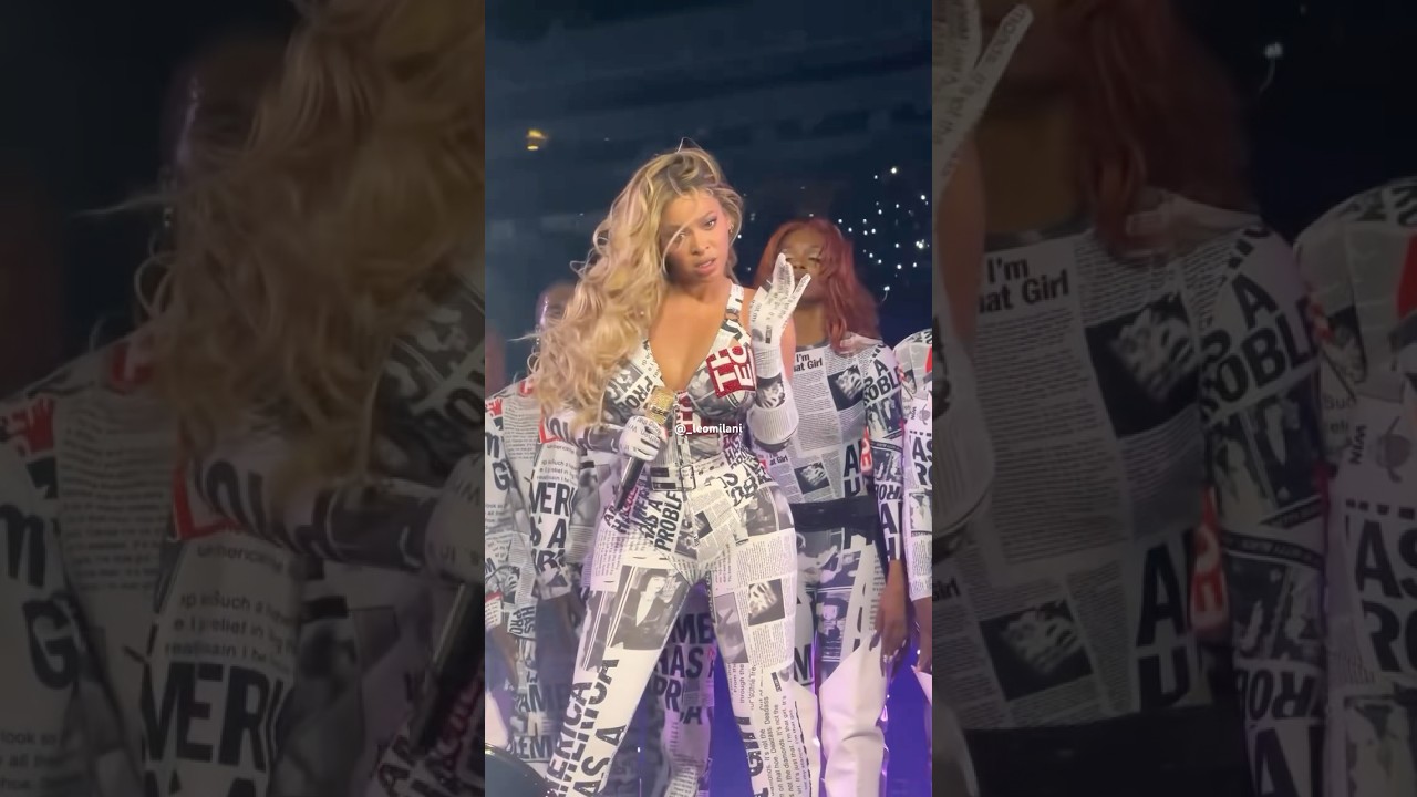 SHE AIN&rsquo;T NO DIVA! Beyonce at The Cowboy Carter Tour in New Jersey - Night 2. #beyonce #diva #live