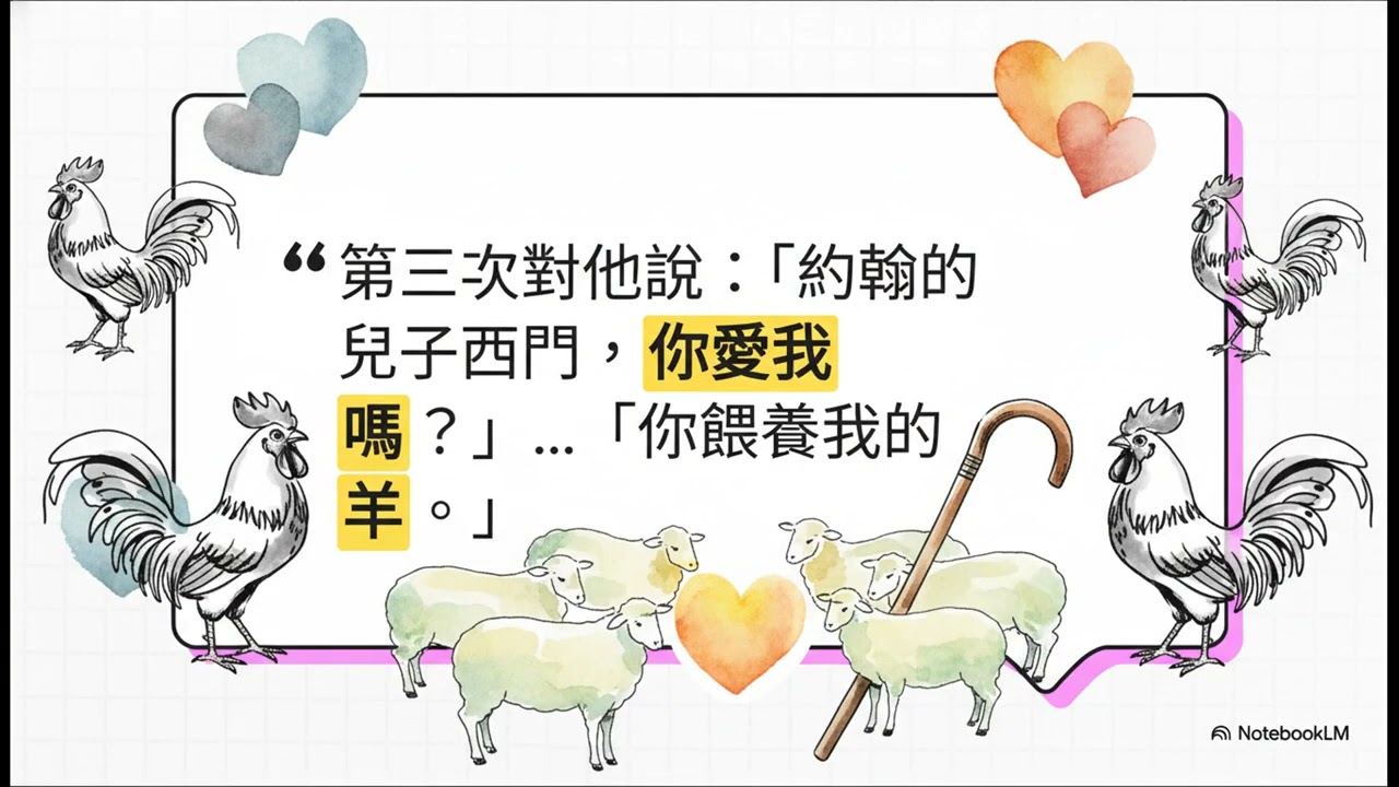 約翰福音 21.  從失敗到使命：彼得的恢復