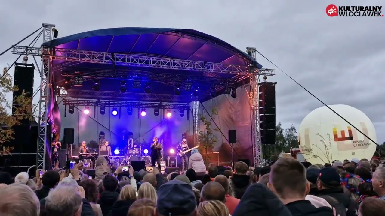 Dożynki Gminy Lubanie 2024 - koncert zespołu Akcent z Zenkiem Martyniukiem