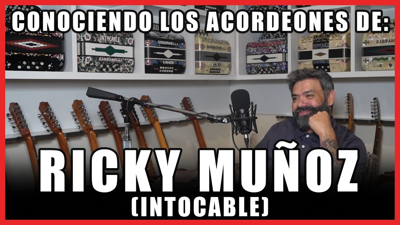 Tour por la colección de Acordeones e instrumentos de RICKY MUÑOZ de INTOCABLE