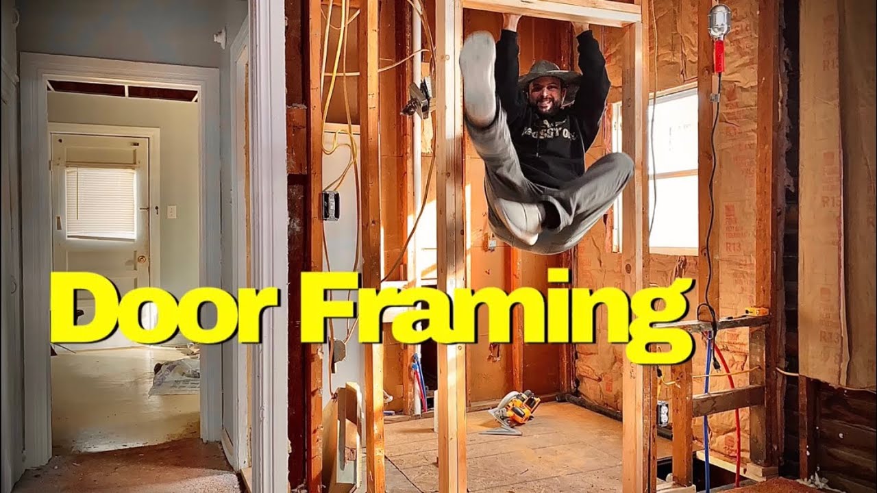 How to frame a door rough in.